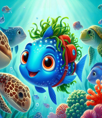 Jam’s Ocean Adventure – Story-Based Ocean Adventure and Activity Book