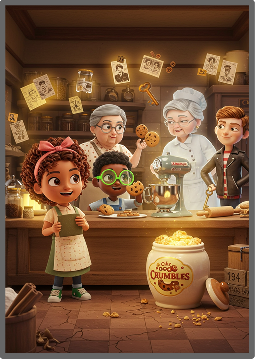 Grandma’s Cookie Mystery: A Christian Adventure Chapter Book About Family, Faith, and Finding Your Legacy