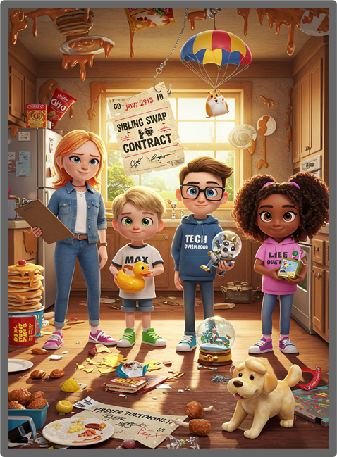 The Great Sibling Swap(Audio Book)