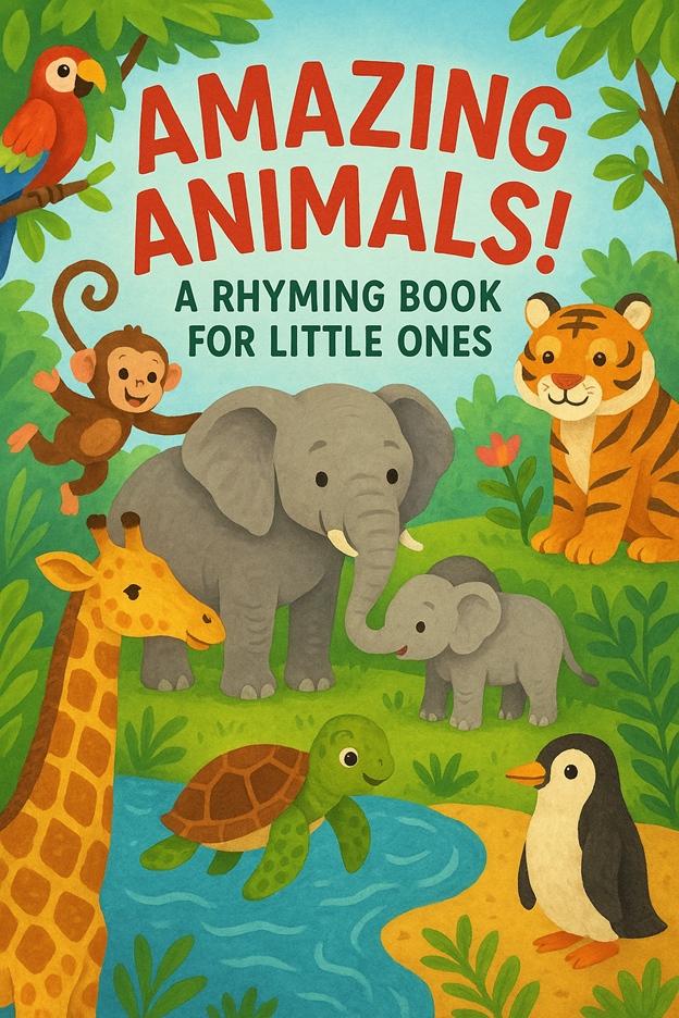 Amazing Animals Rhyme Book (E-Book)