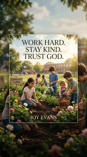 Work Hard. Stay Kind. Trust God